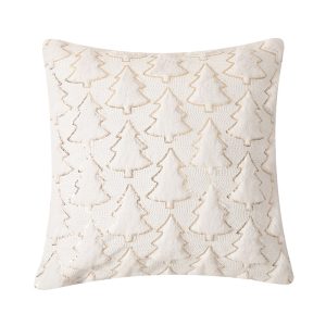 Christmas tree romantic plush pillowcase ﻿