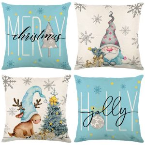 Pillow Cover Christmas Cushion Cover Living Room Sofa Bedroom Pillow