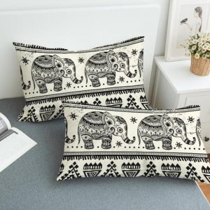 Bohemian elephant Pillowcase Print
