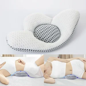 Buckwheat sleep pillow bed back pillow pregnant women pillow lumbar support lumbar support to prevent lumbar muscle strain reduc